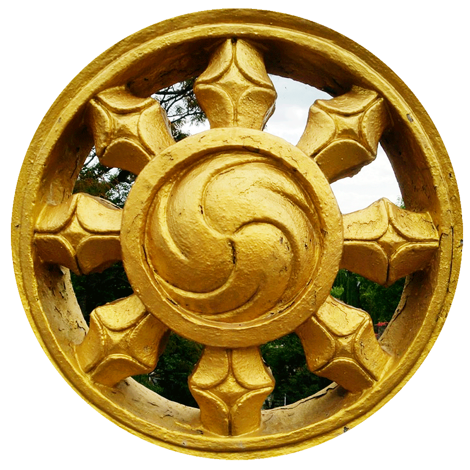 La rueda del Dharma Templo Chan México